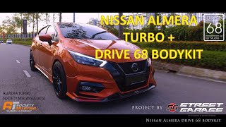 Nissan Almera Turbo Bodykit drive68 by Street Garage  Part 1 [upl. by Malachy]