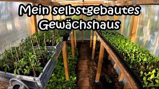 Mein selbstgebautes Gewächshaus [upl. by Llerroj]