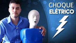 Como socorrer uma VÍTIMA de CHOQUE elétrico  Dicas Flash ⚡ [upl. by Skinner]