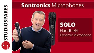 Sontronics SOLO Handheld Dynamic Supercardioid Microphone [upl. by Mika]