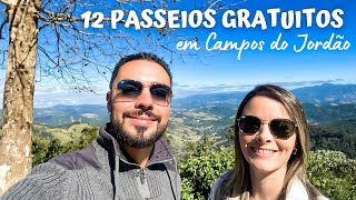 CAMPOS DO JORDÃO  12 Passeios GRATUITOS [upl. by Laughry691]