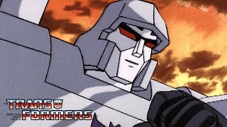 Transformers Generation 1  Megatrons Deal w Mr Berger Official Clip  Transformers Official [upl. by Kirima]