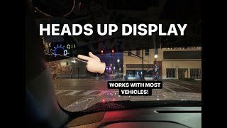 Heads Up Display Install  review [upl. by Aitan]