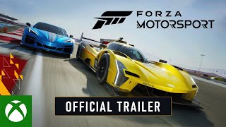 Forza Motorsport  Official Trailer [upl. by Arikahc]