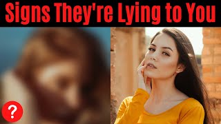 14 Body Language Signs Someone Is Lying to You Nonverbals [upl. by Bradan]