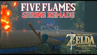 Five Flames RECREATED  Rucco Maag Shrine Redesigned  BOTW Second Wind [upl. by Lancelot]