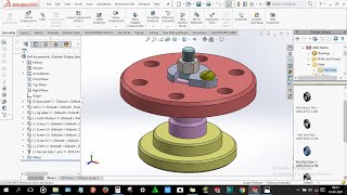 How to design Drill jig assembly in solidworks [upl. by Leavelle]