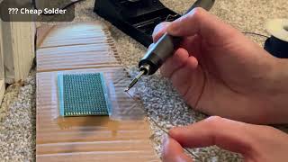 Amazon Battery Powered Soldering Iron Kit Review [upl. by Yanrahs830]