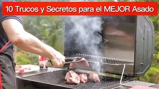 10 TRUCOS y SECRETOS para lograr el MEJOR ASADO [upl. by Perseus54]