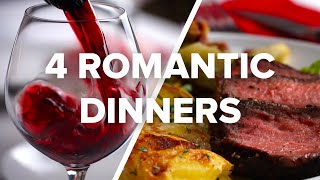 4 Romantic Dinners For Date Night [upl. by Spindell]