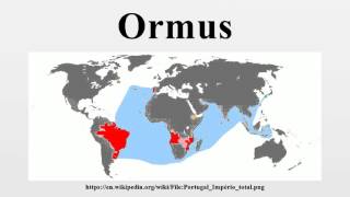 Ormus [upl. by Chubb]