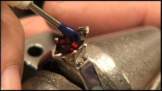 How to 6 Prong Marquis Stone Setting [upl. by Cedric]