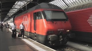 Full Train Journey SBB CFF FFS Zurich HBMain  AirportFlughafen [upl. by Axela]