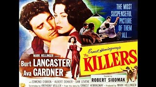 Os Assassinos 1946 clássico noir com Burt Lancaster e Ava Gardner filme completo e legendado [upl. by Ayotahs]