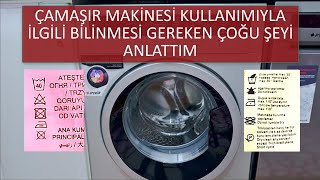 Çamaşır Makinesi Nasıl Kullanılır Çamaşırlar Nasıl Yıkanmalıdır [upl. by Frerichs775]