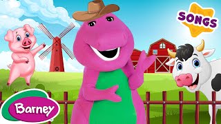 Barney  Old MacDonald  Live Action SONG [upl. by Harhay670]