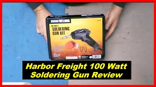 Harbor Freight Soldering Gun Review New and Improved [upl. by Call57]