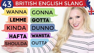 British English Slang Advanced Pronunciation Practice  Reductions amp Contractions [upl. by Sucul]