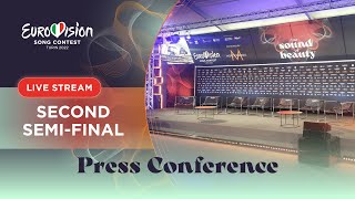 Eurovision Song Contest 2022  Second SemiFinal Qualifiers  Press Conference [upl. by Kent]