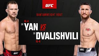 UFC Fight Night Petr Yan vs Merab Dvalishvili Highlights [upl. by Isak]