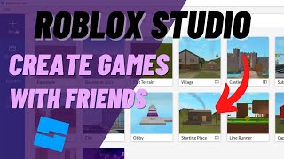 Roblox Studio How to Enable Team Create Build Games with Your Friends in 2024 [upl. by Ilarin]