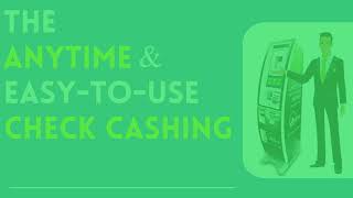 Anytime Cash  EasyToUse Check Cashing Kiosks [upl. by Elyag]