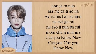 NCT U  Know Now Easy Lyrics [upl. by Gnohc532]