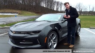 Review 2016 Chevrolet Camaro V6 RS [upl. by Okoyk]