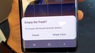 How to Empty Trash Bin on Samsung Galaxy Note 891010 [upl. by Sackville103]