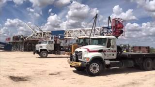 Patriot Energy Oil and Gas Rig Setup [upl. by Meek]