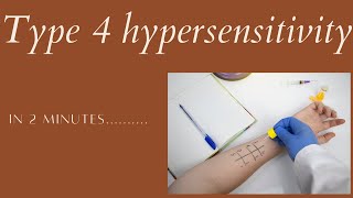 Type 4 hypersensitivity reaction in 2 mins [upl. by Annoek]