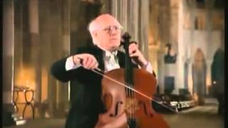 Bach Cello Suite No 1 G maior BWV 1007 Rostropovich [upl. by Hertberg349]