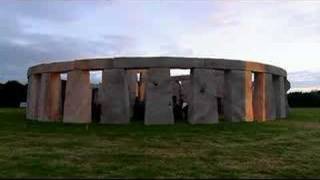 Stonehenge solstice reconstruction [upl. by Ahsemac]