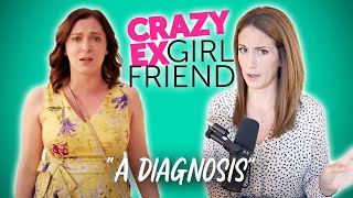 Psychologist Reacts to quotA Diagnosisquot Crazy ExGirlfriend [upl. by Tem]