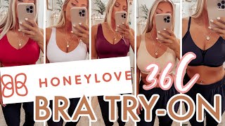 You NEED These Bras  HONEYLOVE BRA TRYON  36C [upl. by Arne]