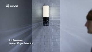 EZVIZ LC3 Smart Security Wall Light Camera [upl. by Airretal]