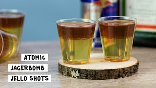 Atomic Jägerbomb Jello Shots [upl. by Acimaj]