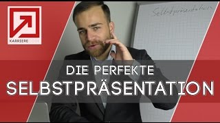 Vorstellungsgespräch  die perfekte Selbstpräsentation mit Beispiel [upl. by Tryck162]