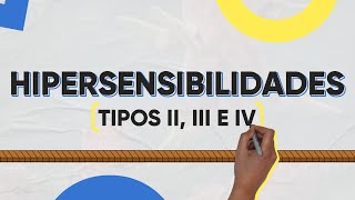 Hipersensibilidades Parte II  Hipersensibilidades dos tipos II III e IV [upl. by Naashar]