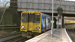 Half an Hour at 216  Birkenhead North Station 1022017  Class 507 508 terminus [upl. by Airtap]