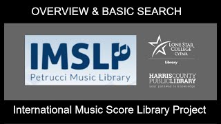 IMSLP Tutorial International Music Score Library Project [upl. by Clerissa]