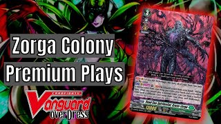 Zorga Colony Combos  Premium Plays  Megacolony Premium  How To Play Cardfight Vanguard [upl. by Irok727]