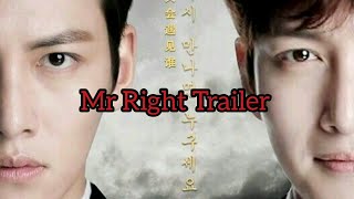 Ji Chang Wook Mr right Official Trailer [upl. by Ardnua]