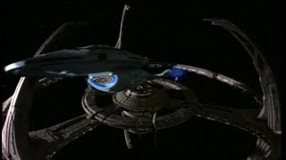 Voyager departing Deep Space Nine [upl. by Haleak]