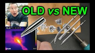 EEVblog 1064  Soldering Irons OLD vs NEW [upl. by Ilrebmik]