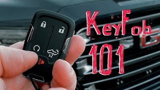 2019 GMC Sierra Quick Start Guide 1 The Amazing Keyfob [upl. by Eiryt]