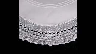 Heirloom Sewing 101 Gathered Lace Application [upl. by Jocko]