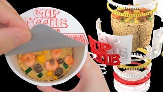 【超リアル】3分では作れない！カップヌードルプラモデル作ってみた【Cup Noodle】 [upl. by Roland]