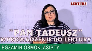 26 quotPan Tadeuszquot wprowadzenie do lektury [upl. by Winterbottom]