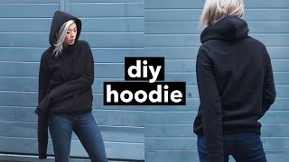 DIY Hoodie from Scratch  WITHWENDY [upl. by Cummings]